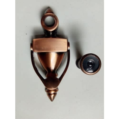 Metal Door Knocker With Peephole
