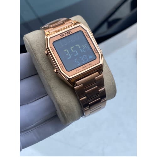 1763 Unisex Wristwatch With Islamic Calendar - Rose Gold