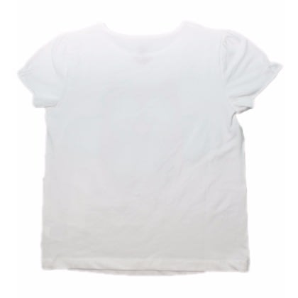 Cute Bird Graphic Top - White