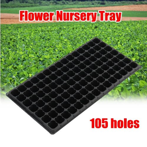 Plant Germination Nursery Tray - 105 Holes /cells - 10 Pieces