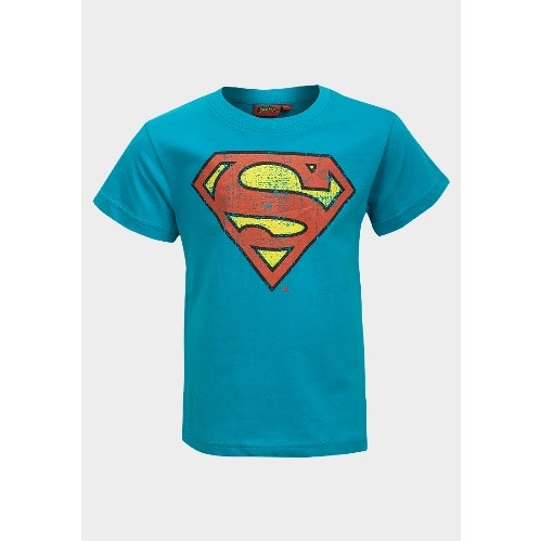 Boy's Short Sleeve T-shirt - Superman