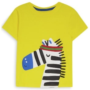 Toddler Zebra Short-sleeved T-shirt