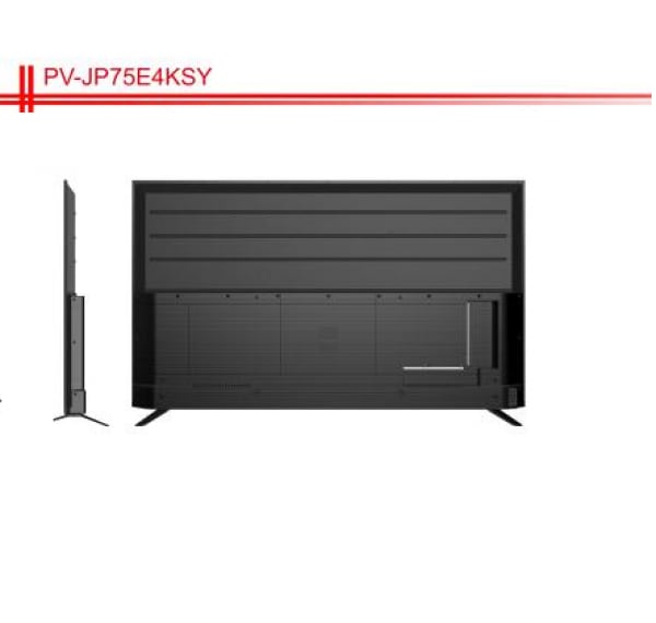 75" 4k Ultrahd Smart Tv - Pv-jp75e4ksy