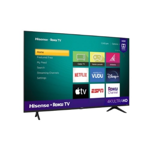 58" 4k Smart Uhd Tv With Wifi & Free Wall Bracket