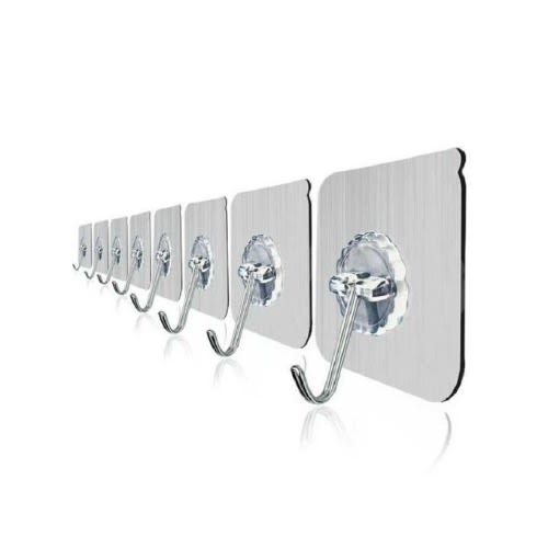 30 Pcs Transparent Strong Self-adhesive Hook