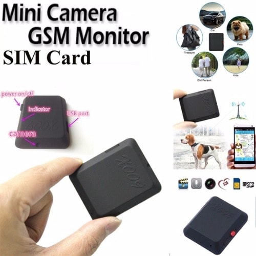 Sim Card Ear Audio Video Gsm Camera Monitor