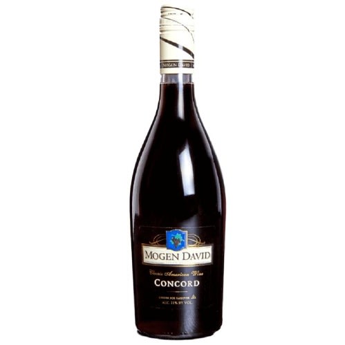 Mogen David Concord Sweet Red Wine 12% Abv - 75cl By 6