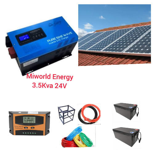 3.5kva 24v Solar Wall Mounted Inverter Pure Sine Wave