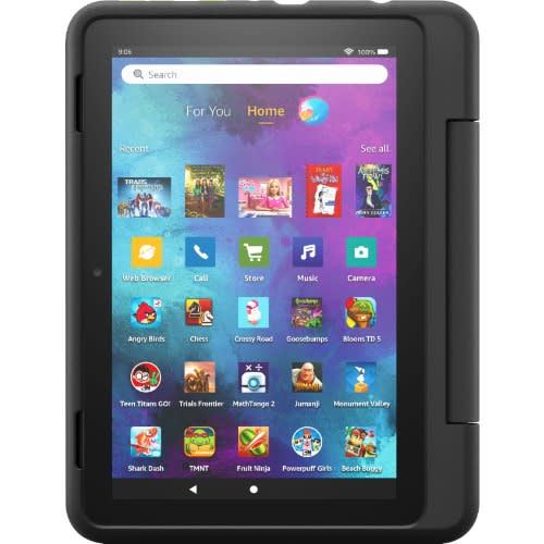 Fire 10 Kids Pro – 10.1” Tablet – Ages 6+ - 32GB ROM - Black Kid-Proof Case