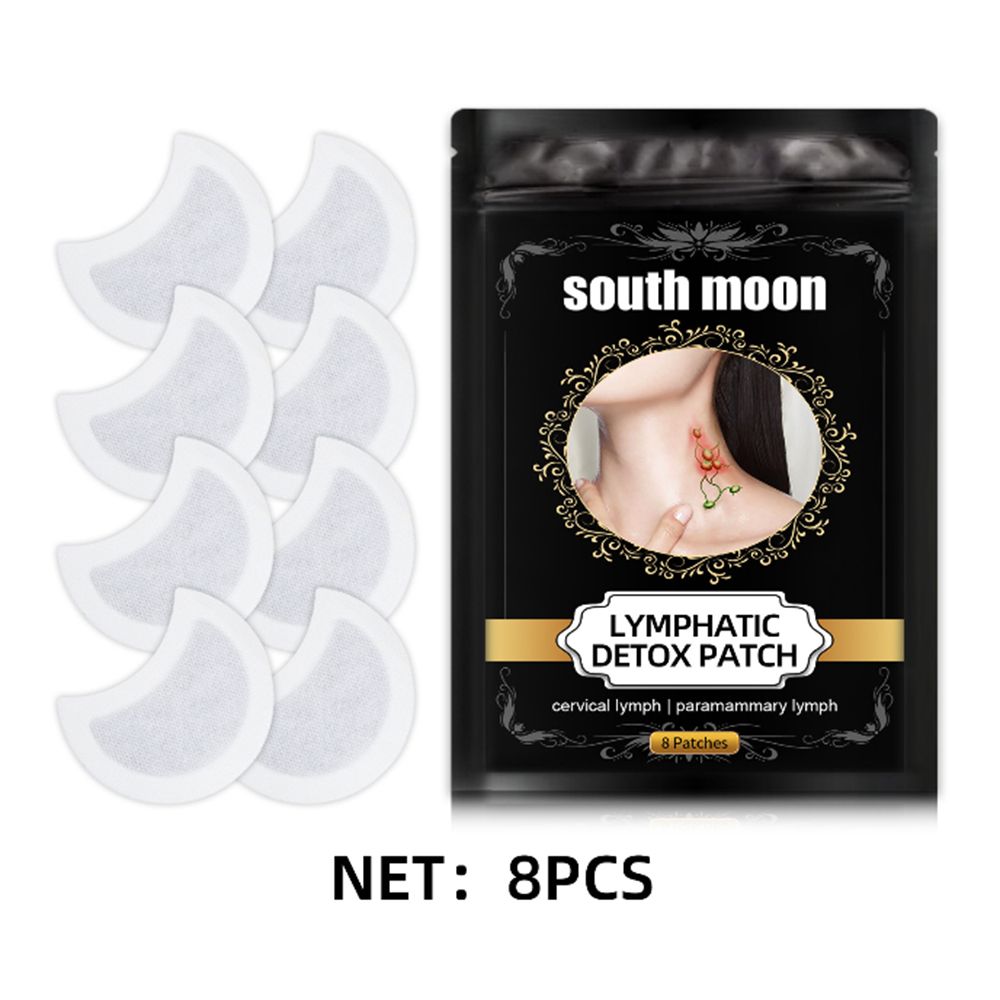8PCS Vice Breast Lymphatic Patch Herbal Medical Detumescent