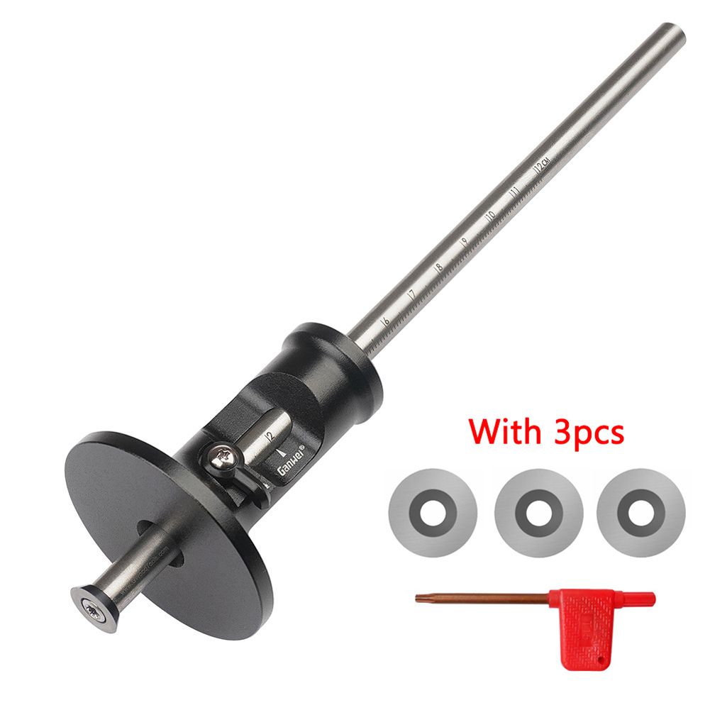 Ganwei Wheel Marking Gauge 0-120mm Woodworking Marking