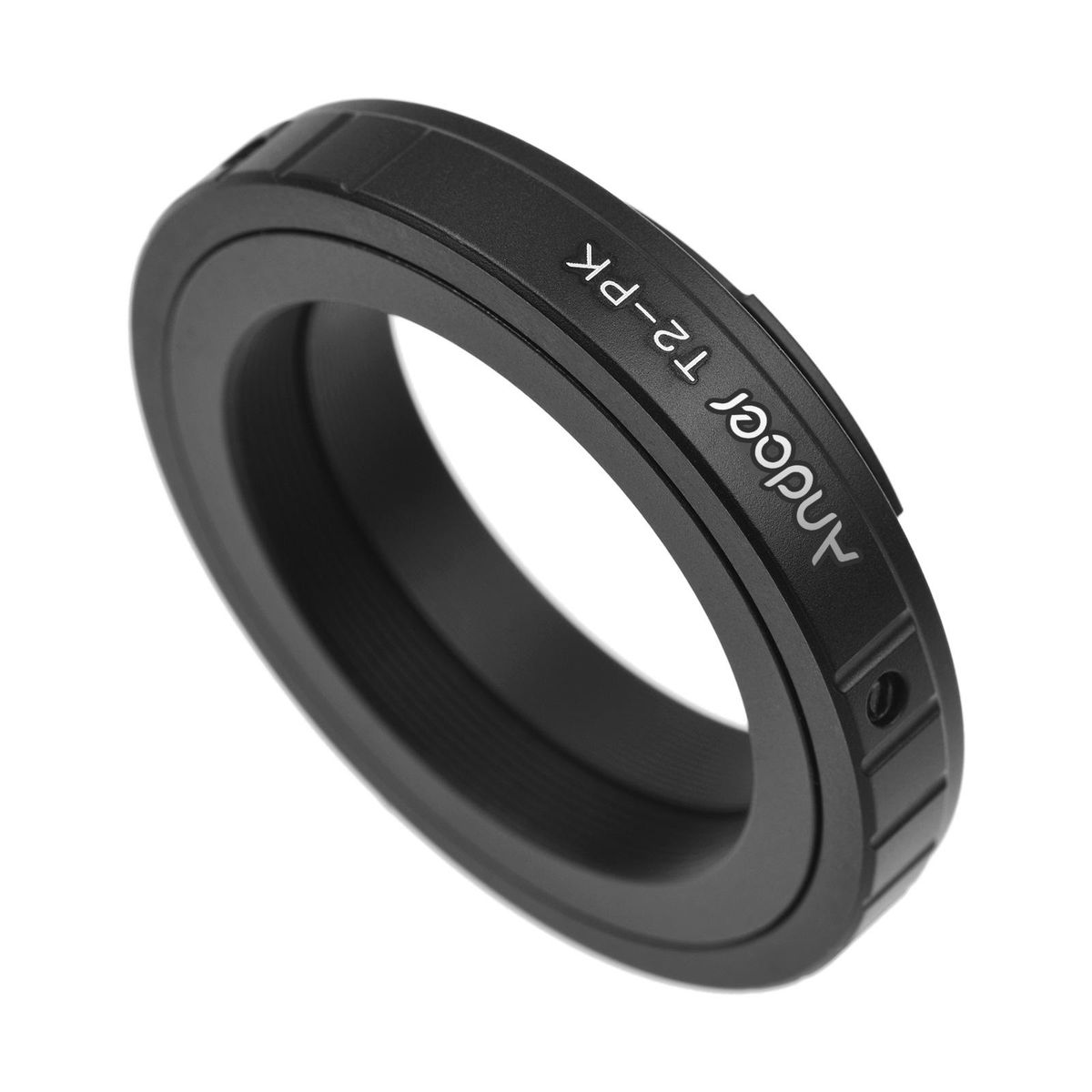 Andoer T2-PK Metal Lens Mount Adapter Ring T/T2 Mount Lens Adapter Replacement for Pentax K-70/K-50/K-30/K-500/K-1/K-3/K-3 II/K-5 IIs/K-5 II/K-5/K-7 K-Mount Cameras
