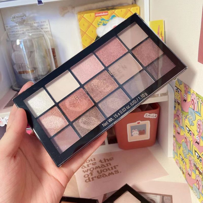 Fridayin 15 In 1 Eyeshadow Multipurpose Palette