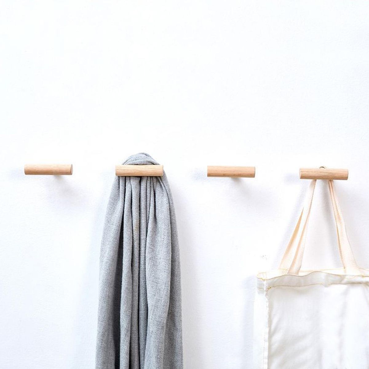 Wall Storage Hook Wall Hanging Coat Hook Key Holder Khaki