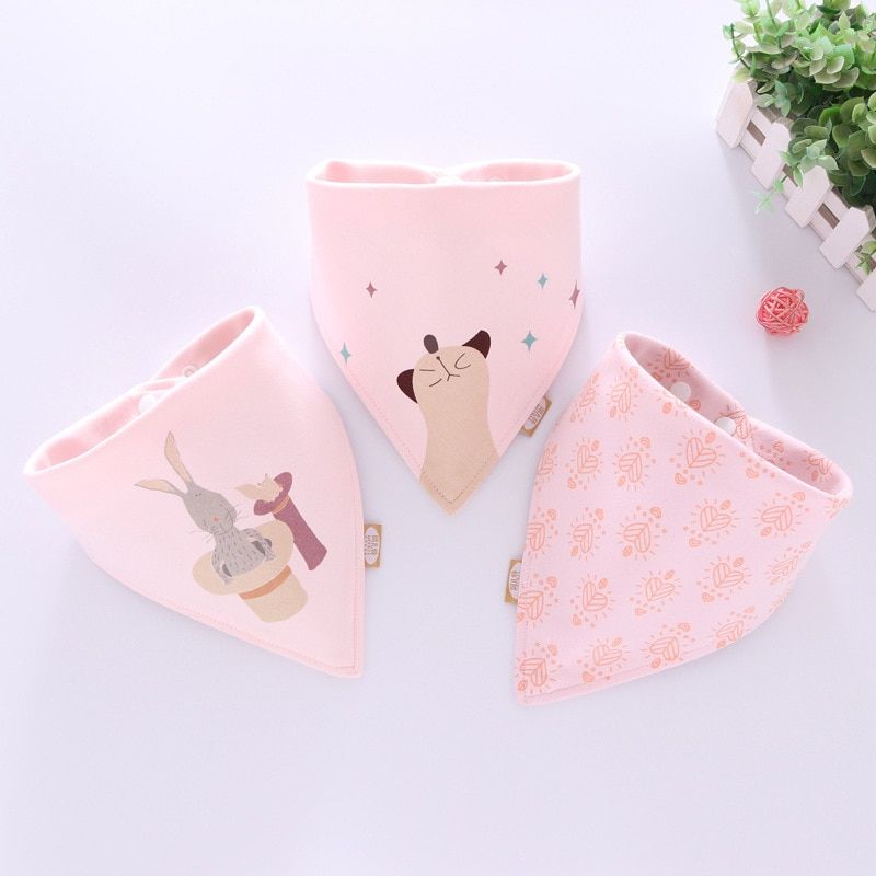 -Cotton -Bandana -Bibs -Baby -Babador -Feeding -Smock 1