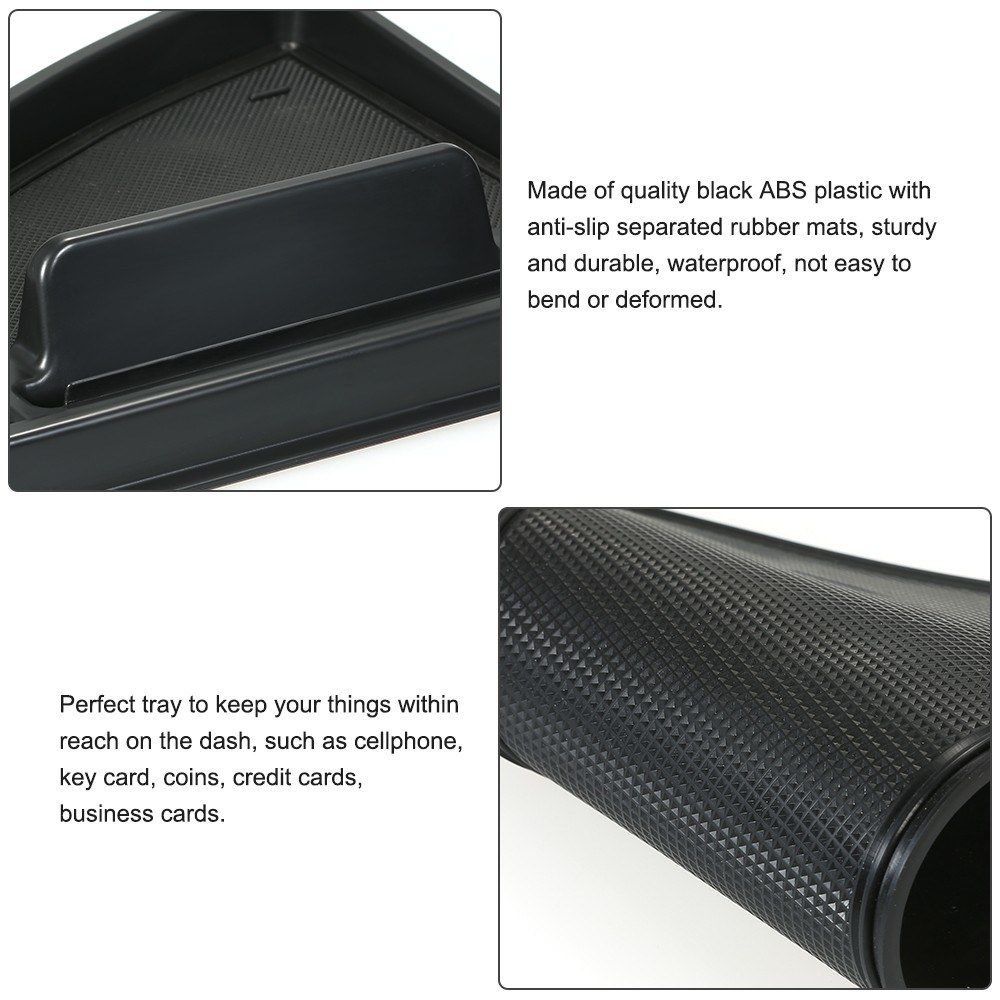 Front Dashboard Phone Holder Storage Box For Tesla Model