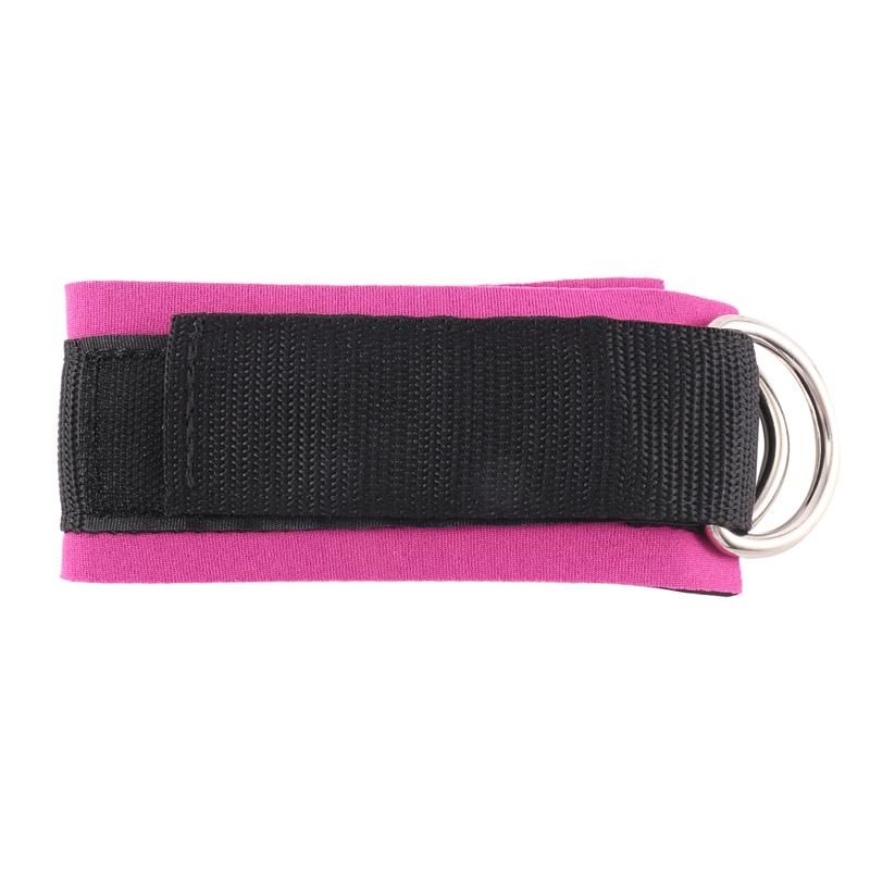 2Pcs Fitness Equipment Gym Ankle Strap Padded Double