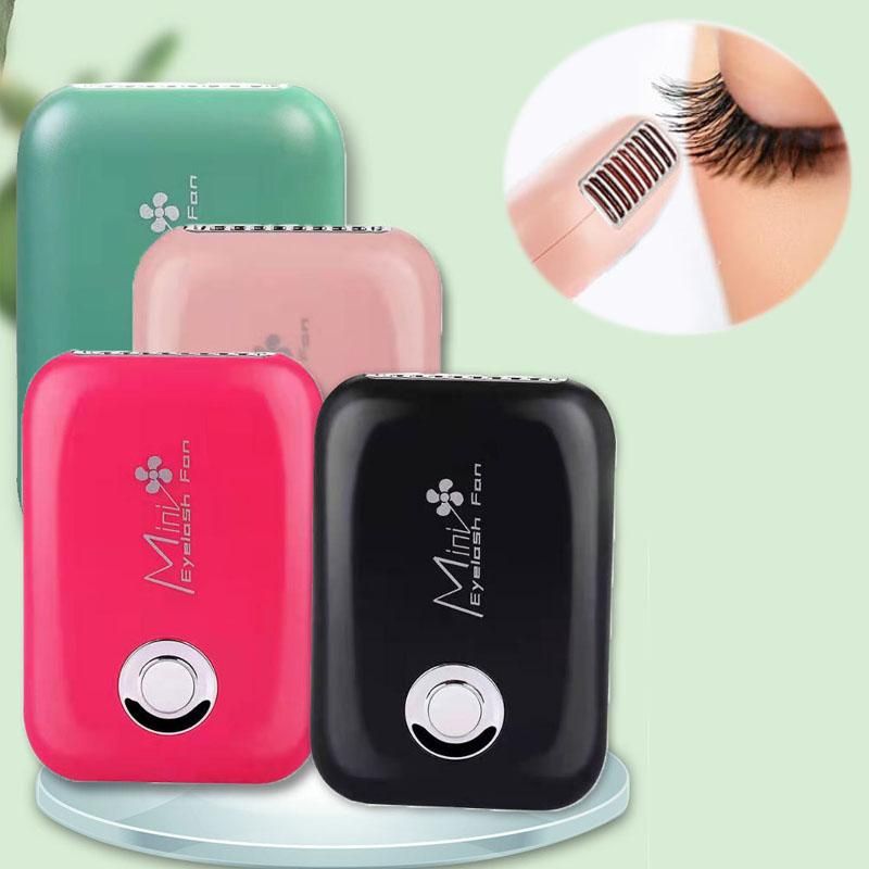 USB mini eyelash fan dryer blower grafted eyelashes false eye lash mascara glue fast dry eyelash extension supplies makeup tools