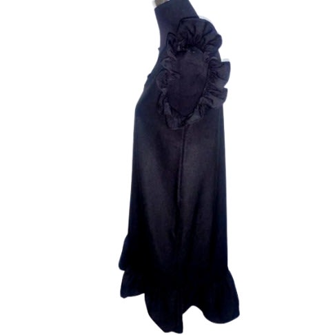 Ladies A line Dress - Black