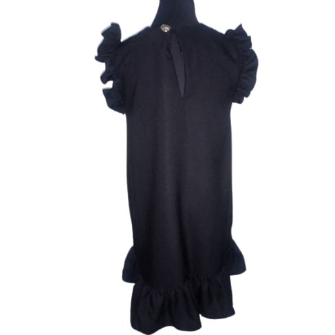 Ladies A line Dress - Black