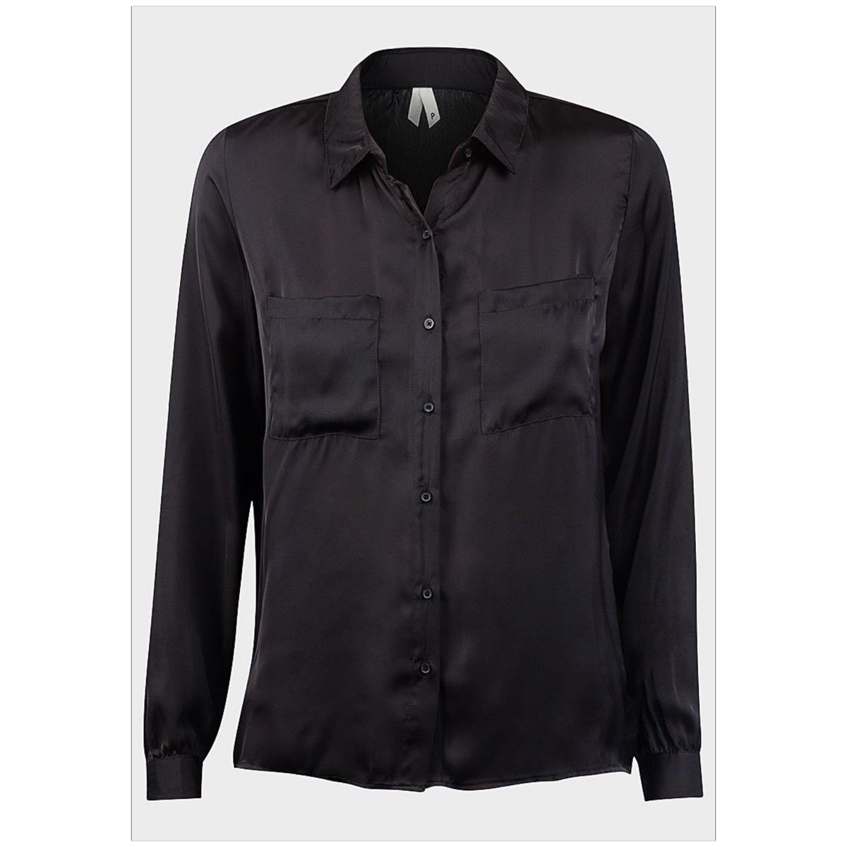 Mfed Ladies Long Sleeve Lightweight Satin Shirt