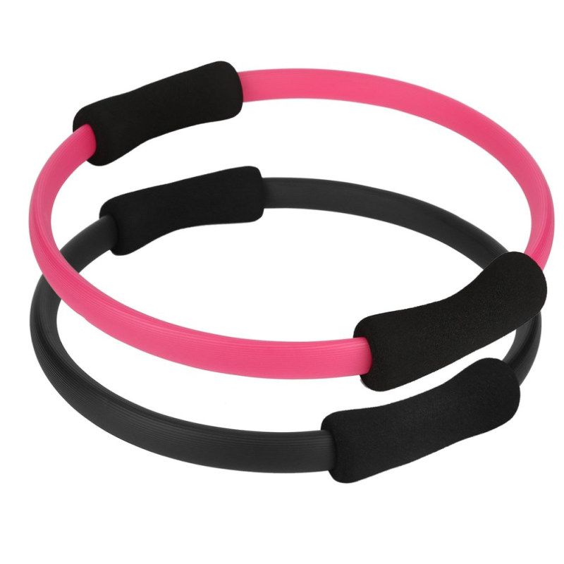 Pilates Ring Magic Circle Sporting Goods Yoga Ring-Black