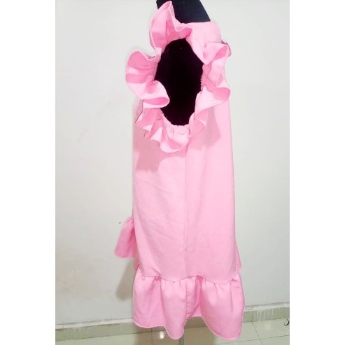 Ladies A Line Dress - Pink