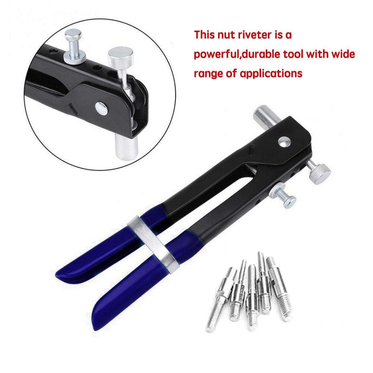 86Pcs Threaded Nut Riveter Insert Tool Riveter Rivnut