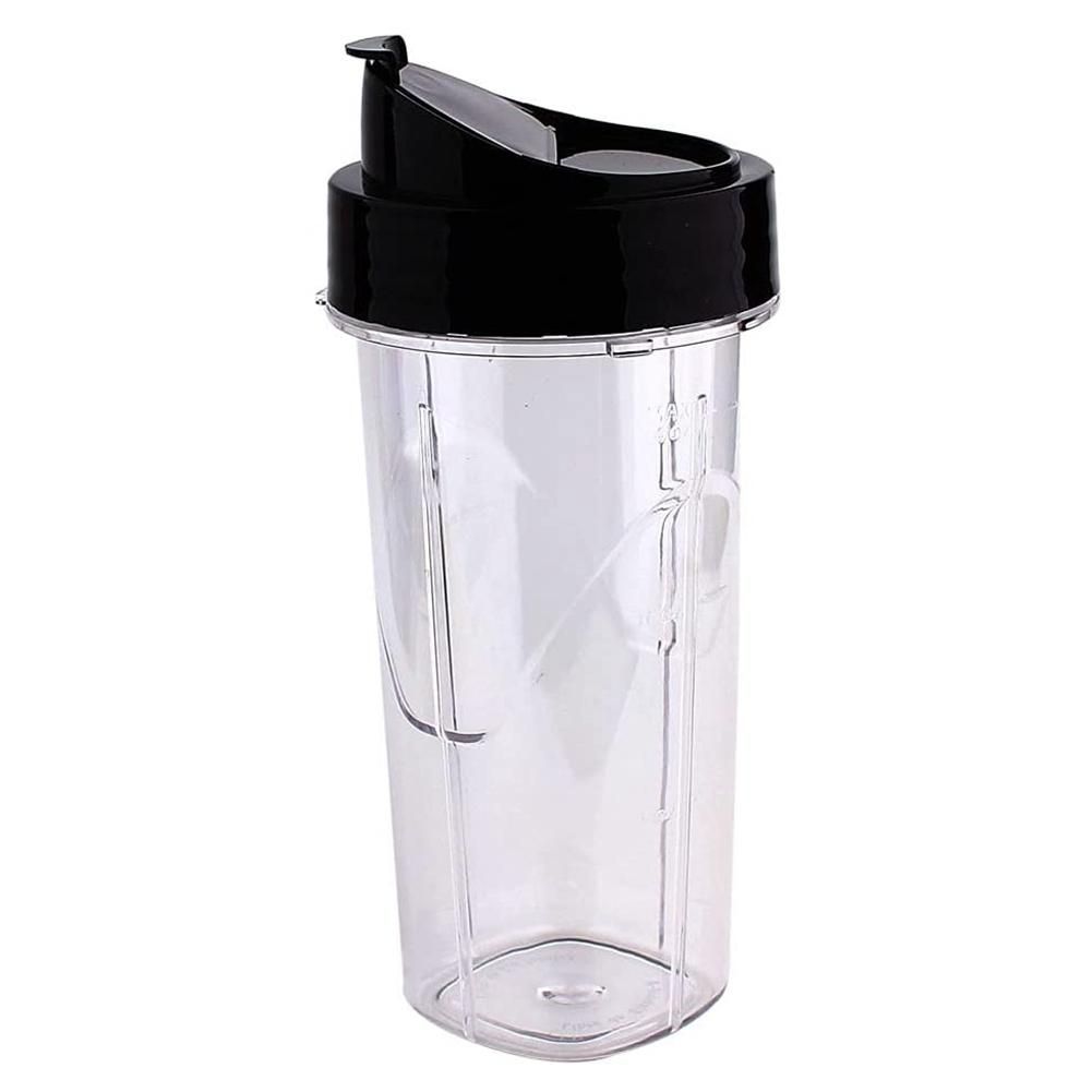 2 Pack Replacement 24Oz Blender Cup with Flip Top to Go
