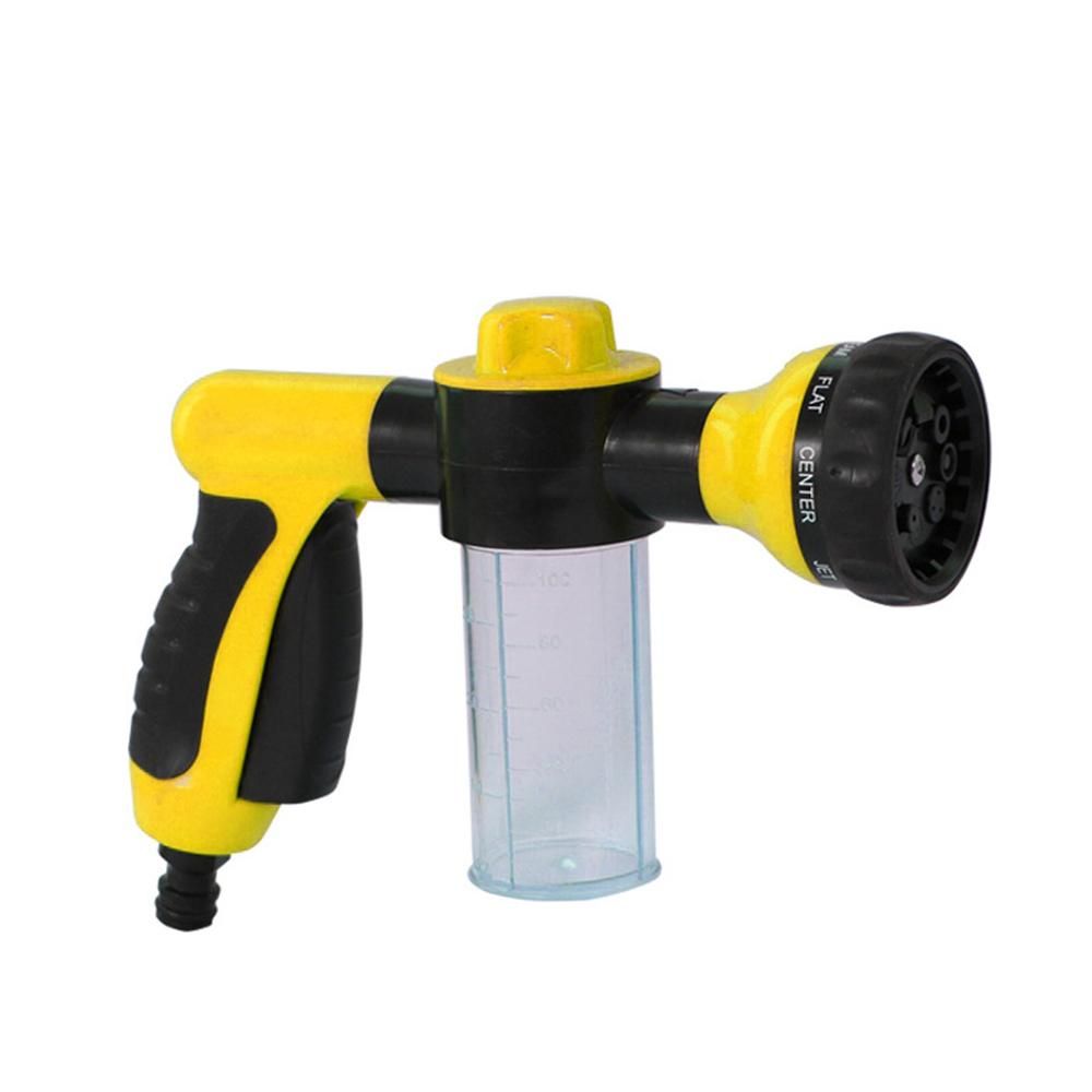 Foam Sprayer Garden Water Hose Foam Nozzle Soap Dispenser Gun for Car Washing Pets Shower Plants Watering