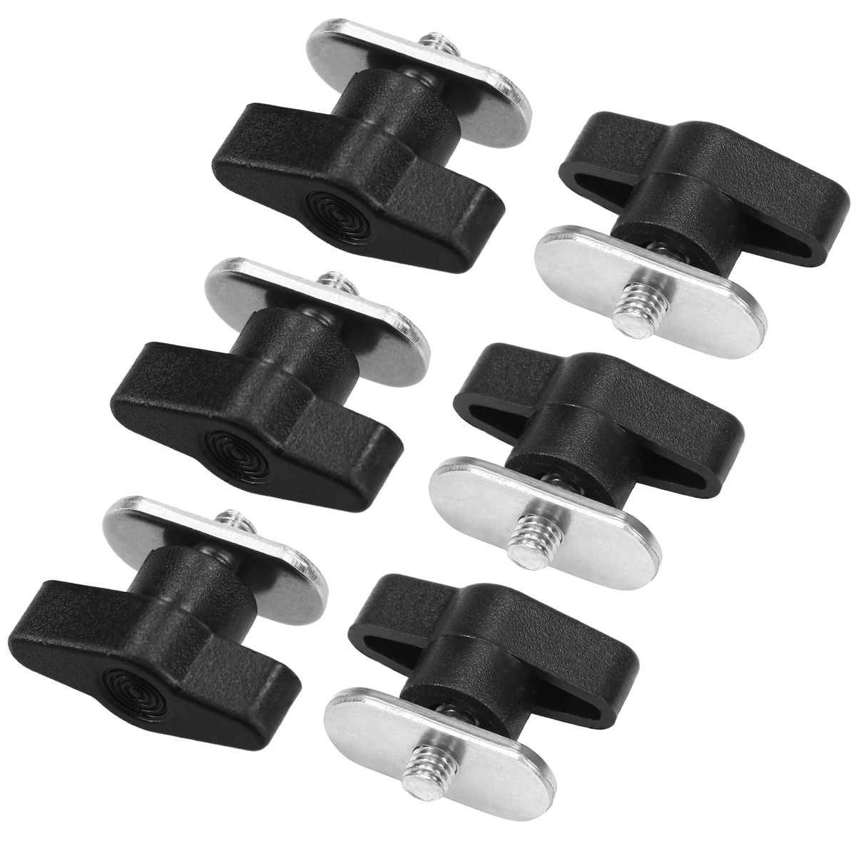 6 Sets Kayak Screws Nuts Hardware For Rail Canoe Kayak Track