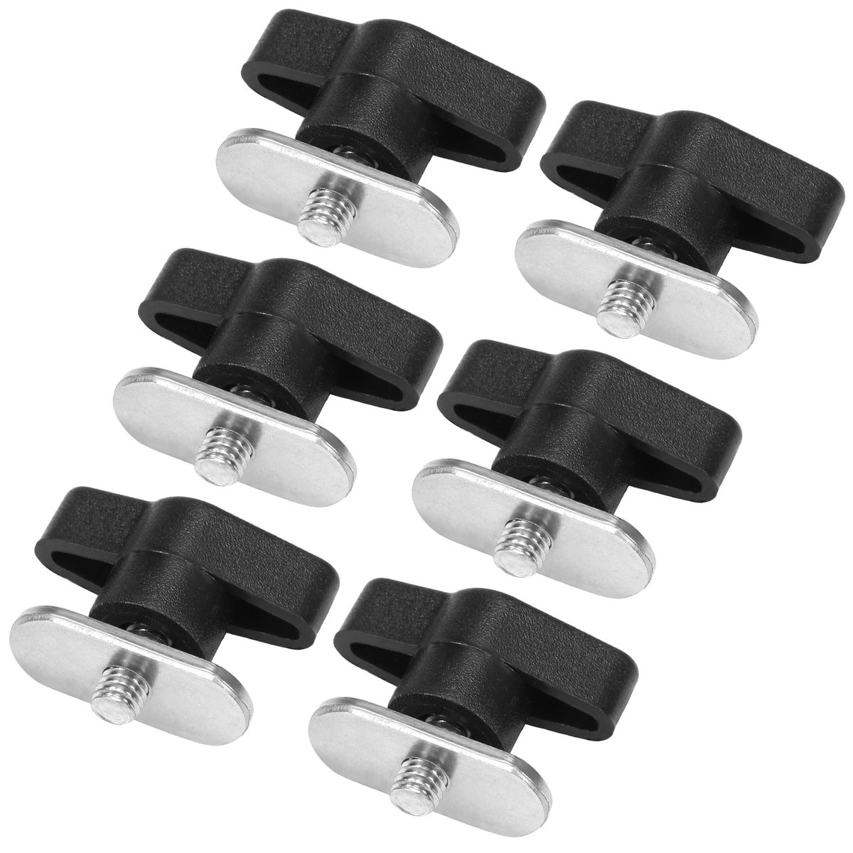 6 Sets Kayak Screws Nuts Hardware For Rail Canoe Kayak Track