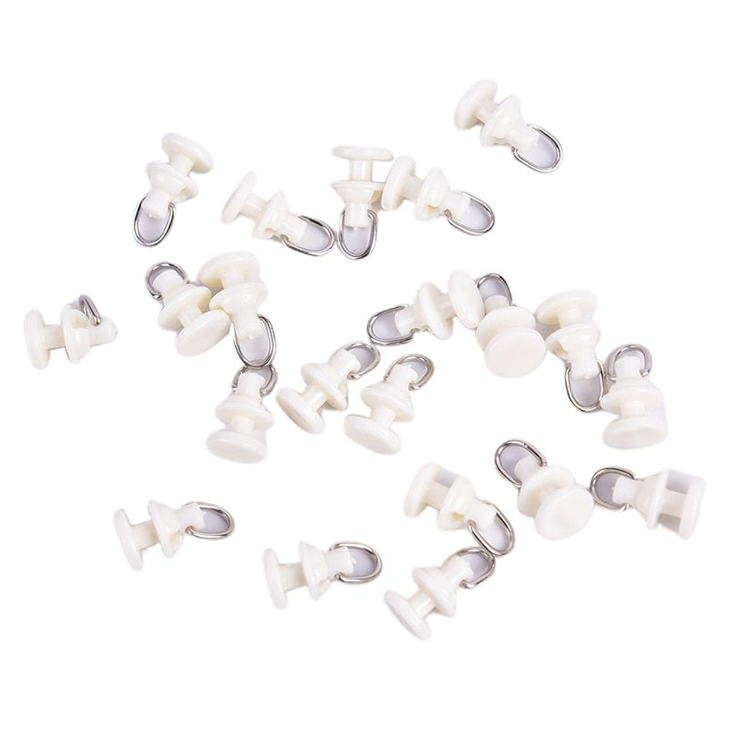 10/20pcs Curtain Track Glider Rail Curtain Hook Rollers