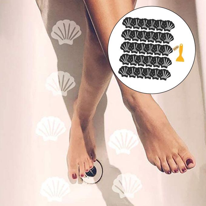 30Pcs Anti Slip Stickers With Scraper Strong Waterproof For Black