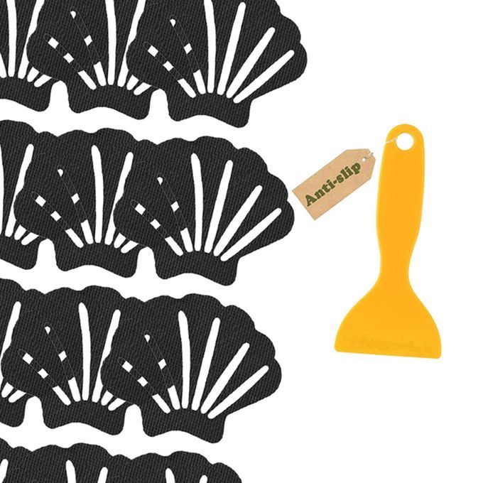 30Pcs Anti Slip Stickers With Scraper Strong Waterproof For Black