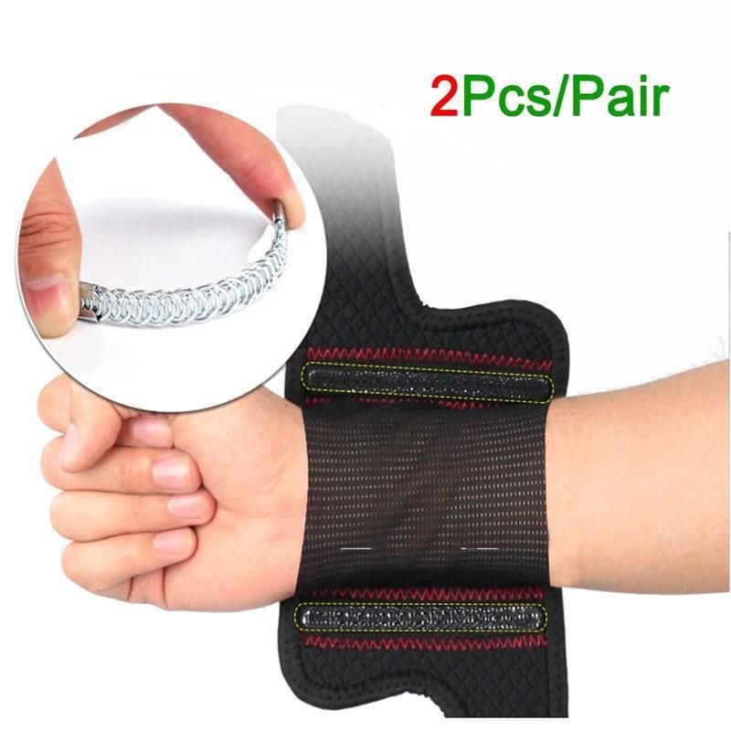 Carpal Tunnel Wrist Brace Includes Aluminum Spring Support Removes Tendonitis