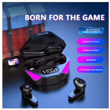 Led Display Bluetooth Waterproof Earphone