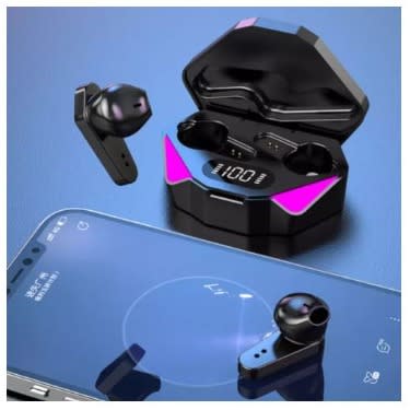 Led Display Bluetooth Waterproof Earphone