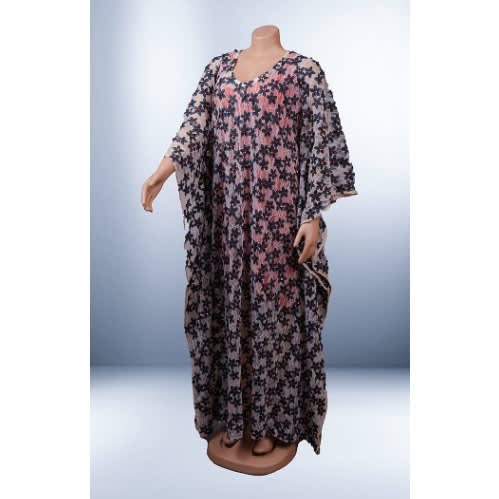 Stones Beaded Bubu Dress