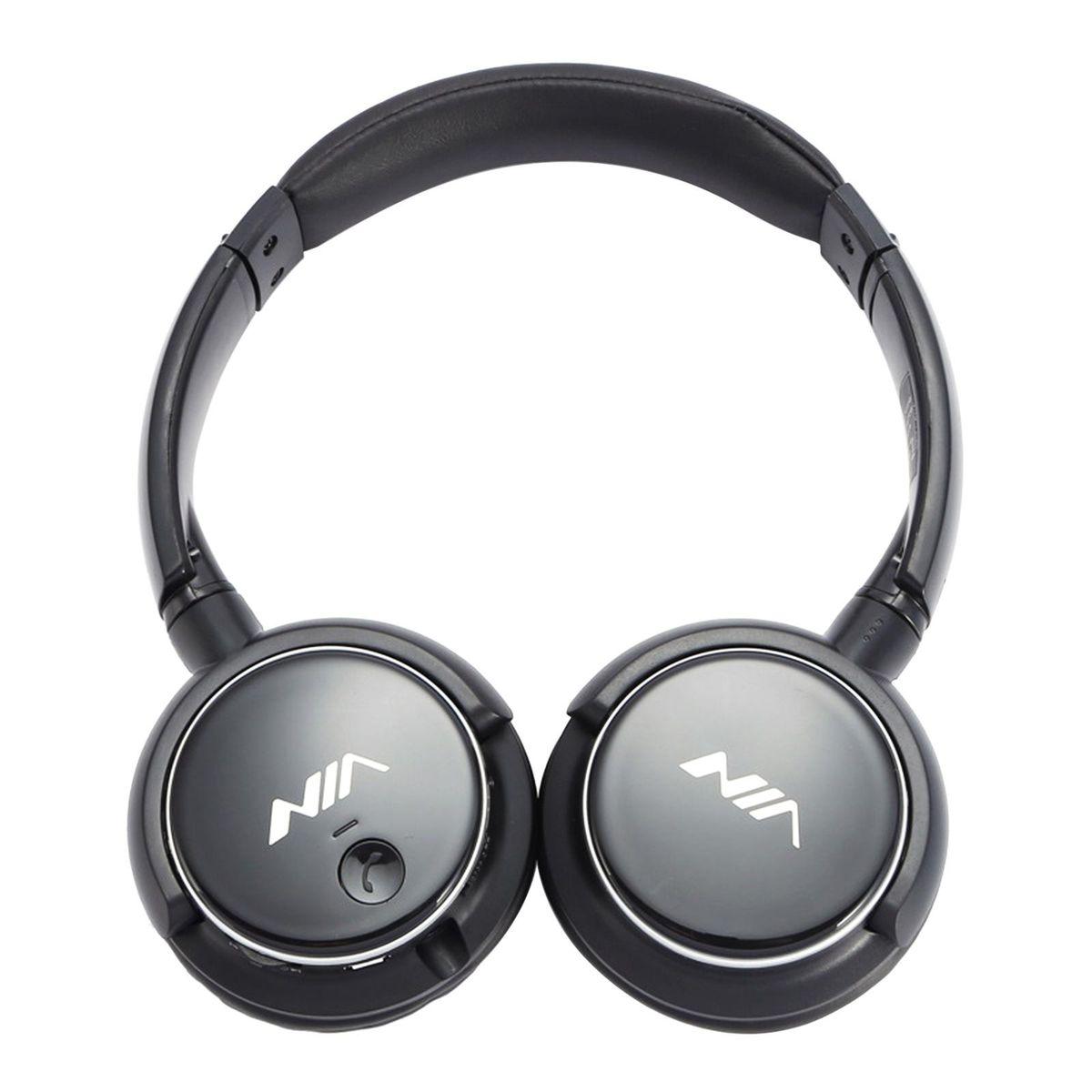 NIA Q1 Bluetooth Headphone Wireless Stereo Music Headset Over-ear TF Card FM Radio Foldable Wired Earphone with Microphone APP Control