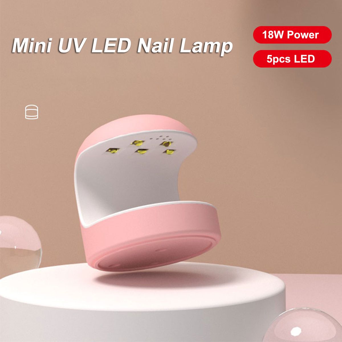 Mini UV LED Nail Lamp  Polish Nail Dryer Curing Lamp USB