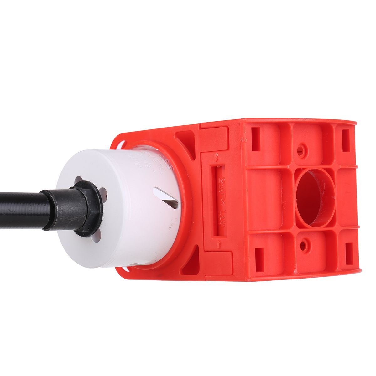 Lock Installation Kit With Guide Template For Wood Doors