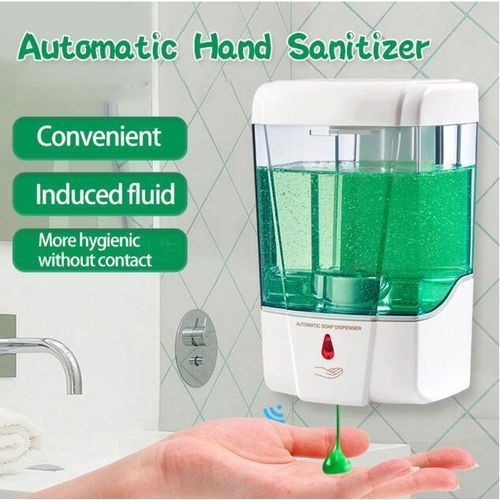 Automatic Infrared Sensor Hand Sanitizer Motion Activated Hand-free Soap Dispenser Sensor Sterilizer Wall Mounted