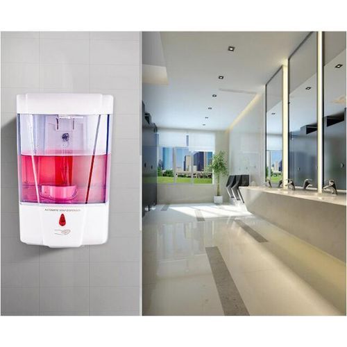 Automatic Infrared Sensor Hand Sanitizer Motion Activated Hand-free Soap Dispenser Sensor Sterilizer Wall Mounted
