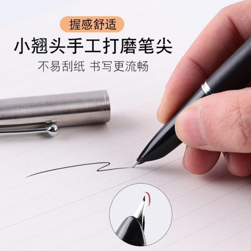 4K Drawing Paper Jinhao Wooden Pole 616 Pen 51A Calligraphy Practice 0.5mm Small Beauty Elbow Writing Smooth