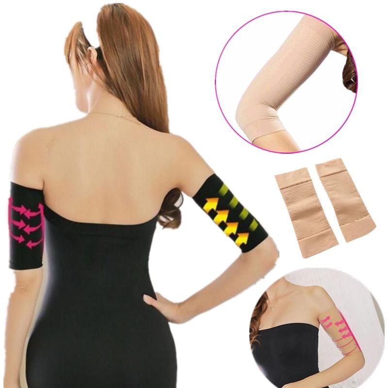 1 Pair Weight Loss Slim Slimming Arm Shaper Massager Sleeve Slimming Wraps Bands