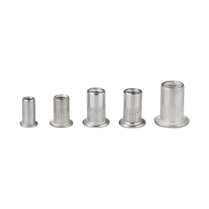 150pcs Aluminum Rivet Nuts Kit Rivnut Standard Imperial Rivet Insert Nutsert Cap Rivet Nut 1/4-20 10-32 10-24 8-32 6-32