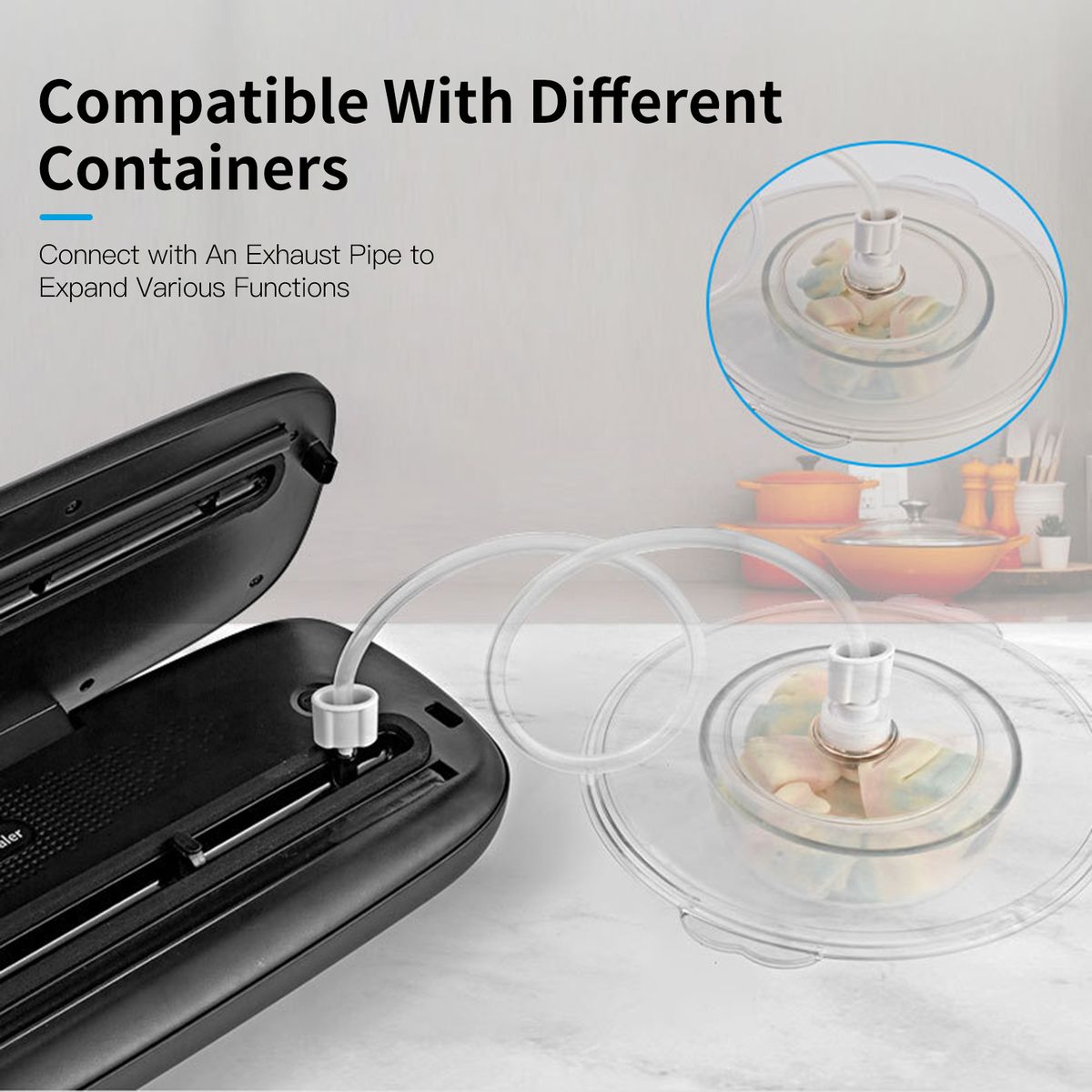 Automatic Vacuum Sealer Machine For Dry And Wet Food