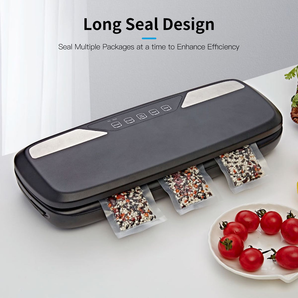 Automatic Vacuum Sealer Machine For Dry And Wet Food
