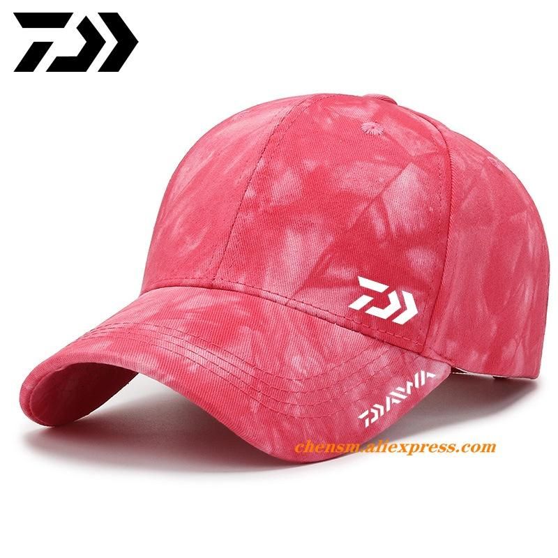 2023 Daiwa Summer Fishing Quick Dry Sunshade Cap for Men Outdoor Sport Baseball Fishermen Hat Couple Hiking Hat Men's Sports Cap